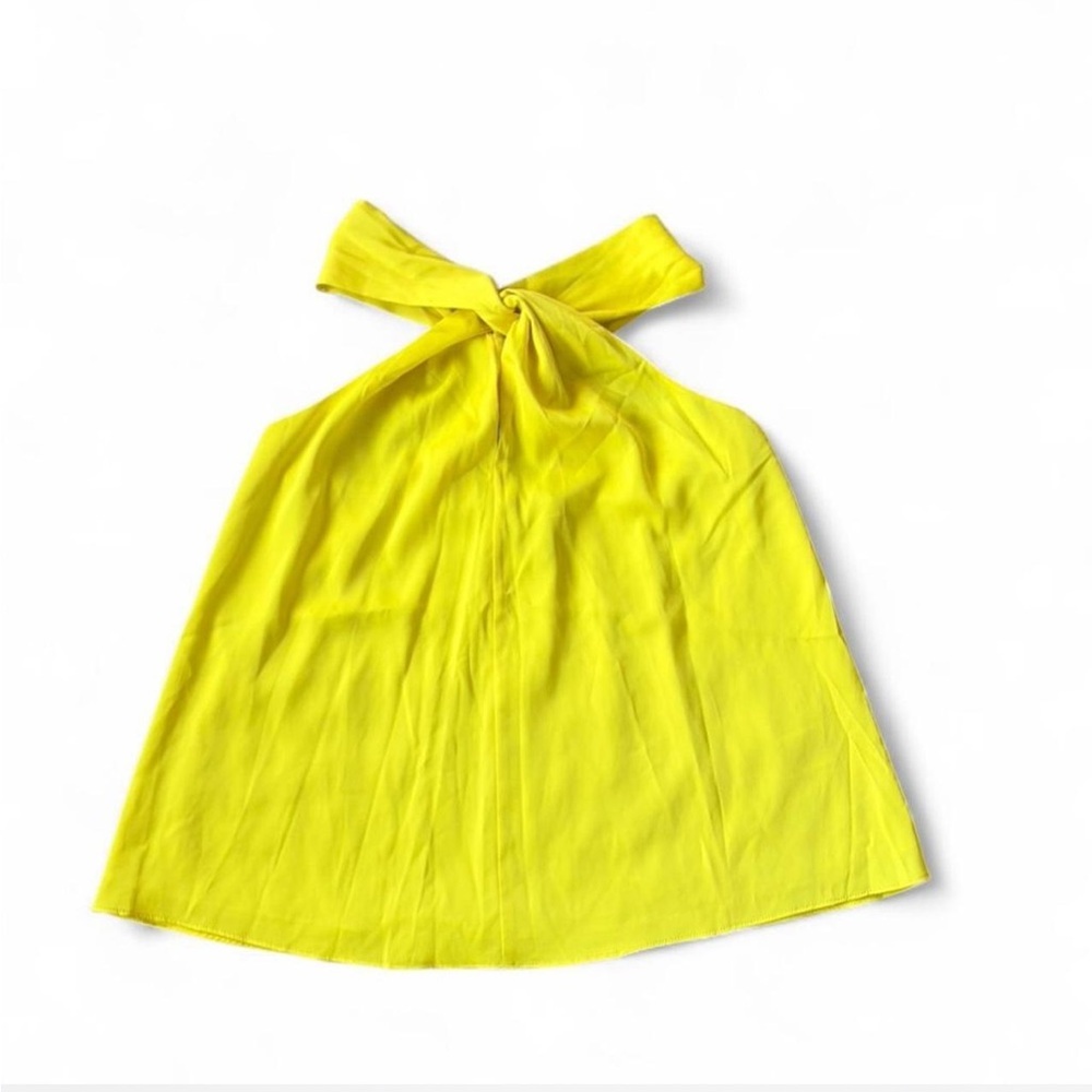 Rachel Zoe Yellow Halter Blouse